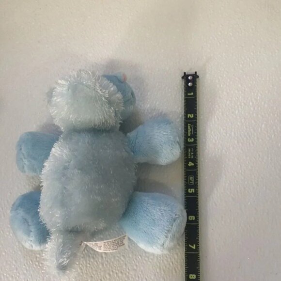 Ganz Lil'Kinz Hippo Plush Stuffed Animal Toy Blue - Picture 7 of 13